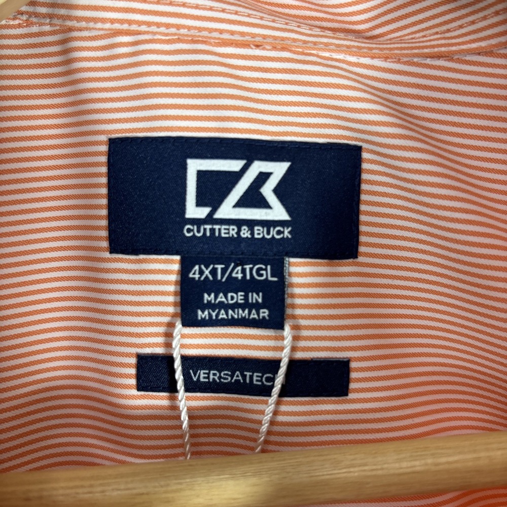 (Lot of 2) Cutter & Buck 4XT/TGL Mens Long Sleeve Collared Button Down Shirt NWT - Picture 2 of 11